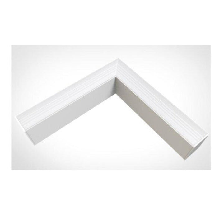 Connecteur 8W pour Luminaire Suspendu Interconnectable en L Blanc