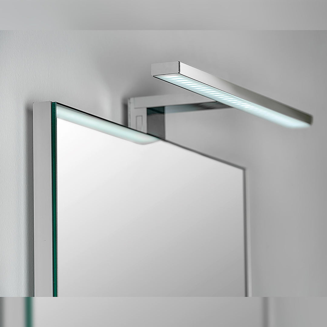 IP44 450 mm IP44 Bathroom LED wall lamp with opal diffuser