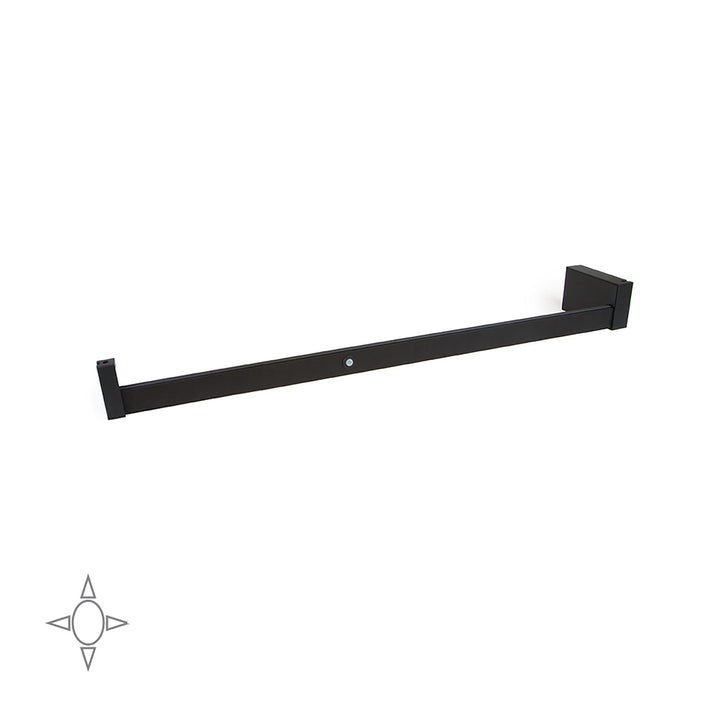 Adjustable LED bar for wardrobe 55.8-70.8 cm 0.7W painted in moka with motion detector