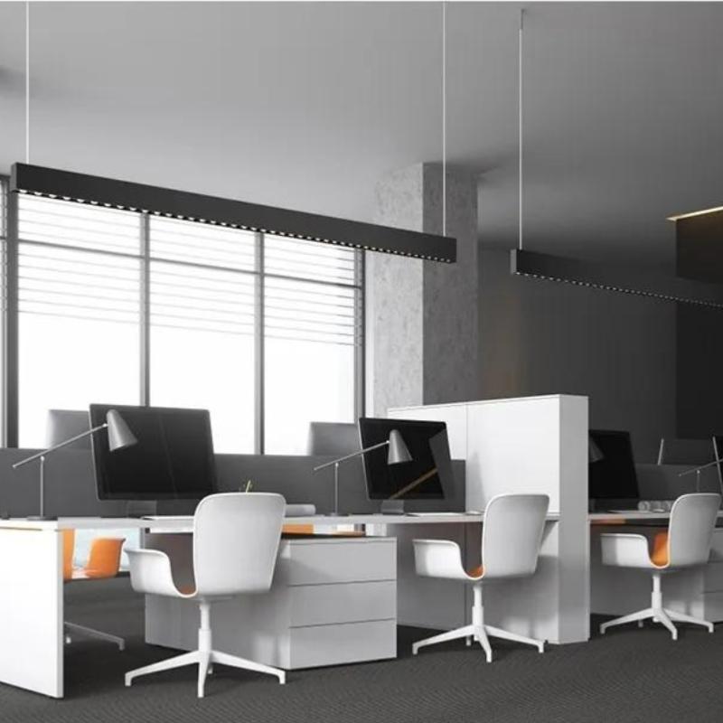 Suspension Linéaire LED 120cm 50W Interconnectable Noir