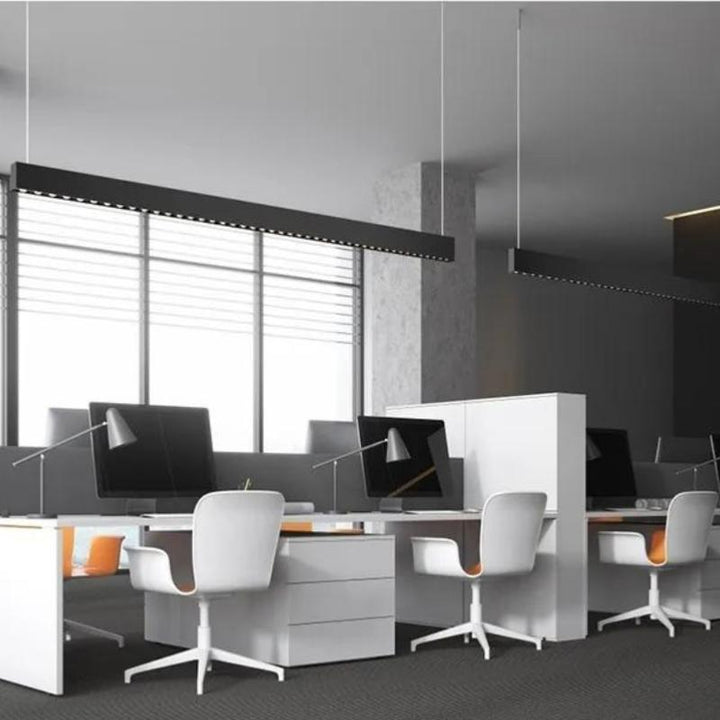 Suspension Linéaire LED 120cm 50W Interconnectable Noir