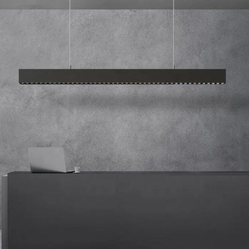 Suspension Linéaire LED 120cm 50W Interconnectable Noir
