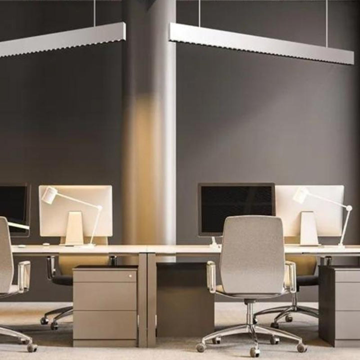 Suspension Linéaire LED 120cm 50W Interconnectable Blanc