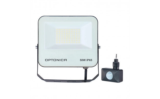 Projecteur avec Détecteur 50W IP65 CCT Noir/Bleu - 3000K/4000K/6000K