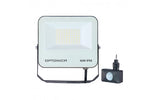 Projecteur avec Détecteur 50W IP65 CCT Noir/Bleu - 3000K/4000K/6000K