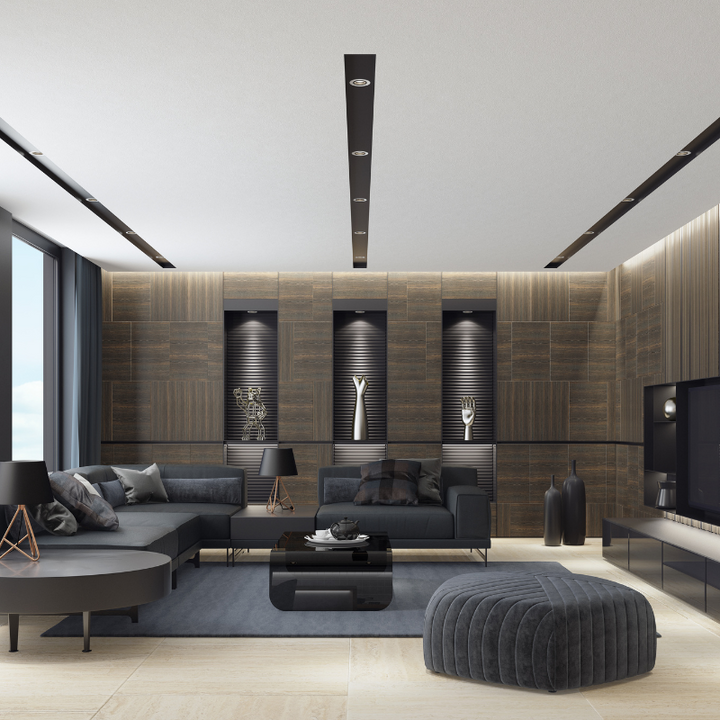 Spot LED étanche encastrable Dimmable CCT 6W Noir IP65 (Pack de 5)