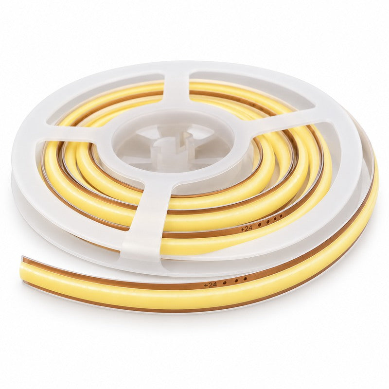 Ruban LED COB 5m Découpe Libre 24V 10W/m IP20 8mm 570lm/m