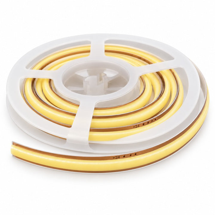 Ruban LED COB 5m Découpe Libre 24V 10W/m IP20 8mm 570lm/m