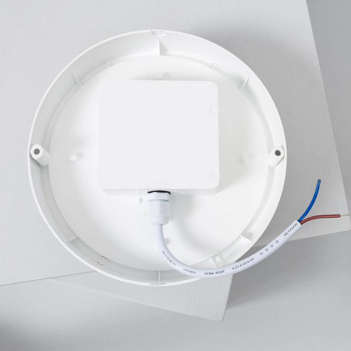 Plafonnier LED Extérieur Rond 25W Blanc IP65 Ø175 mm