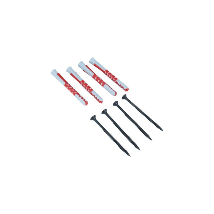 Borne de Jardín 80cm Cuadrado Marrón para Bombilla E27