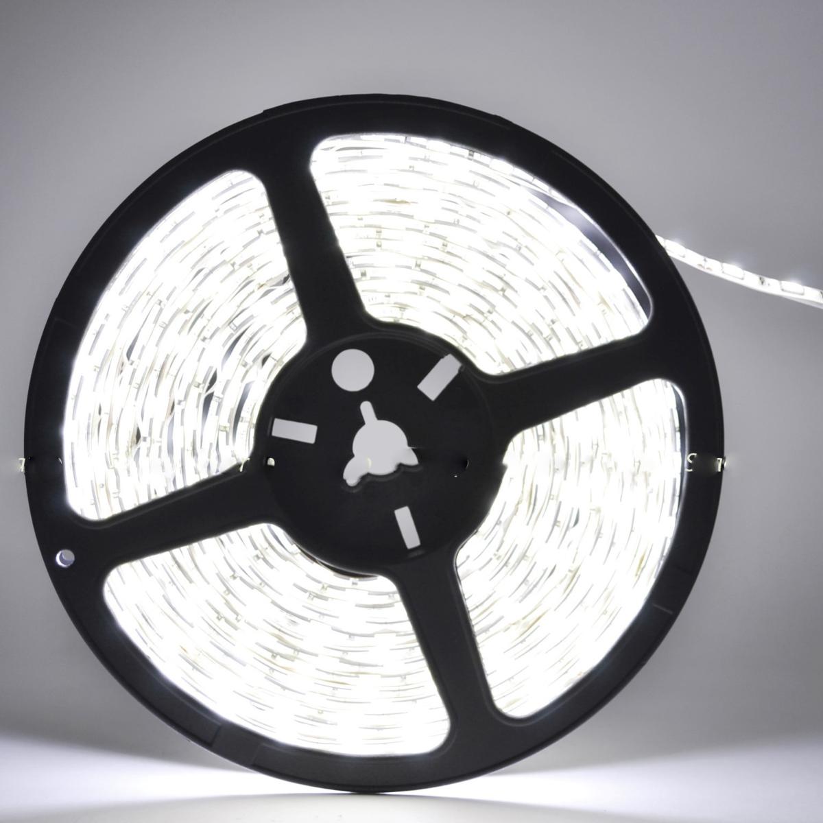 Bandeau LED 12V 5m 5050 60LED/m IP44