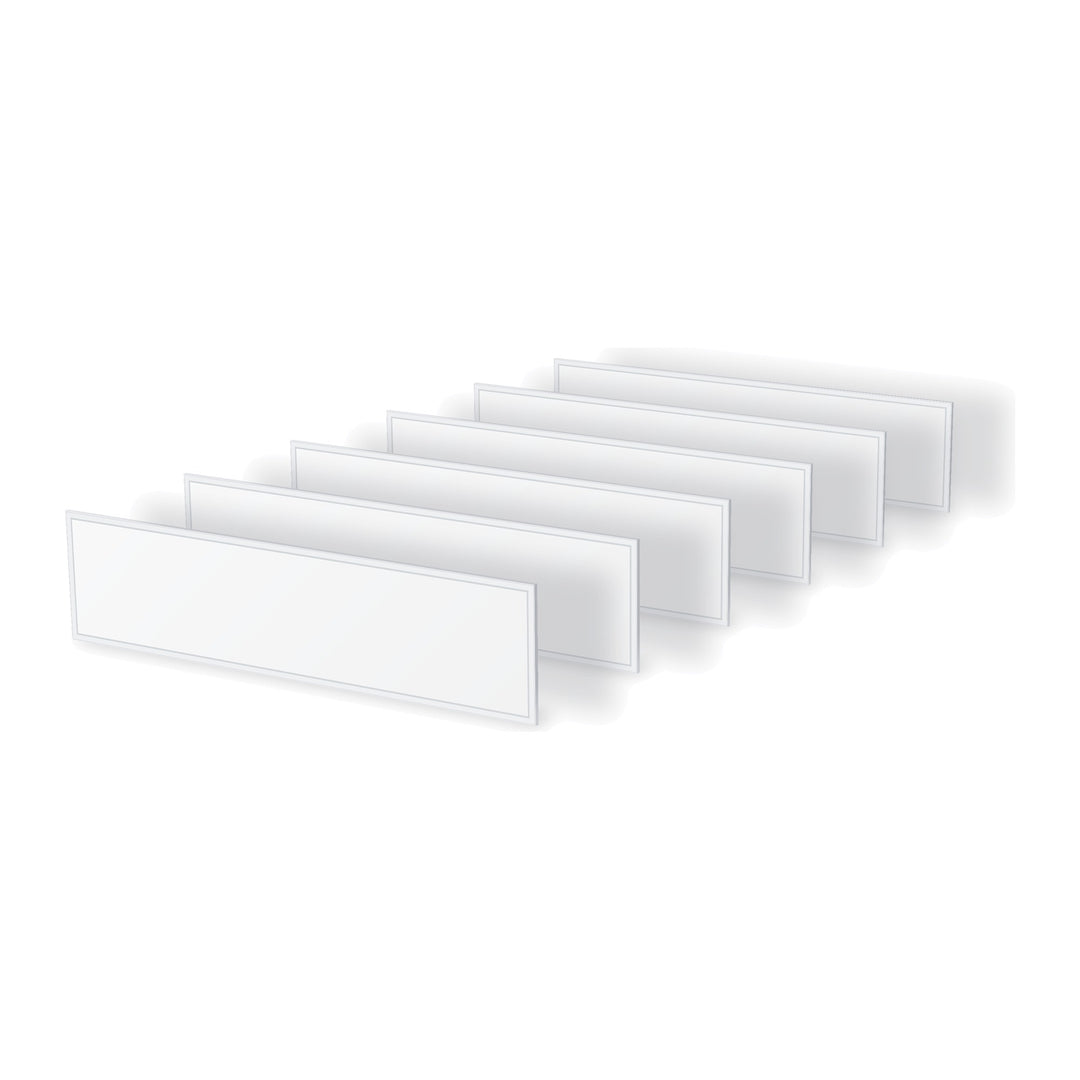 Pack de 6 - Panneau LED Slim 120x30 36W 120lm/W TRIAC Sans Flicker