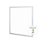 Pack of 2 - LED Panel UGR<19 36W 60x60cm