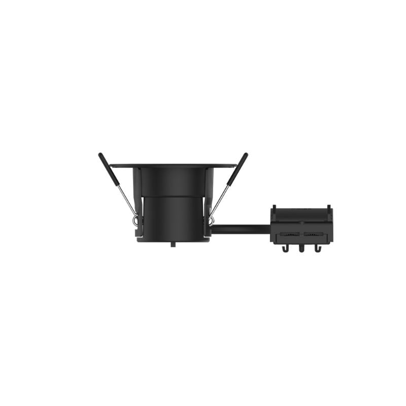 Spot LED étanche encastrable Dimmable CCT 6W Noir IP65 (Pack de 10)