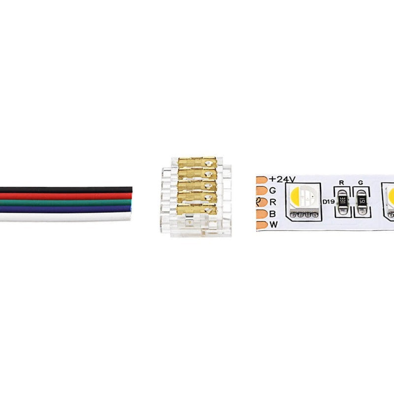 Connecteur Rapide pour Ruban LED 5 fils 12mm