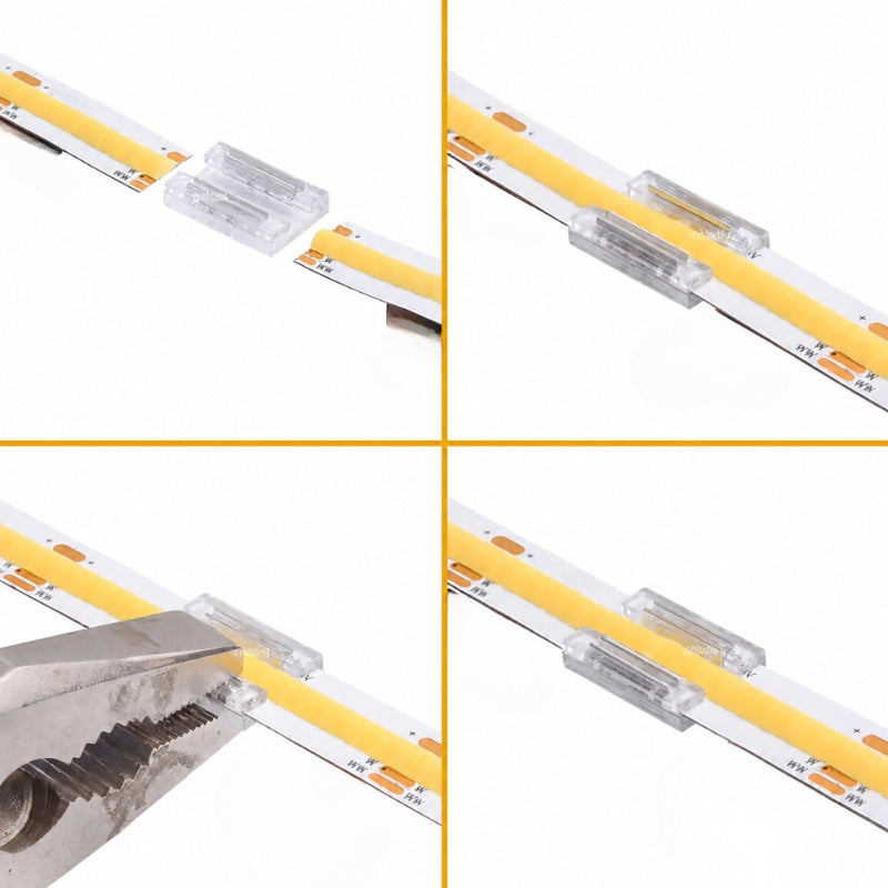 Connecteur Rapide 10mm CCT pour Rubans LED COB CCT