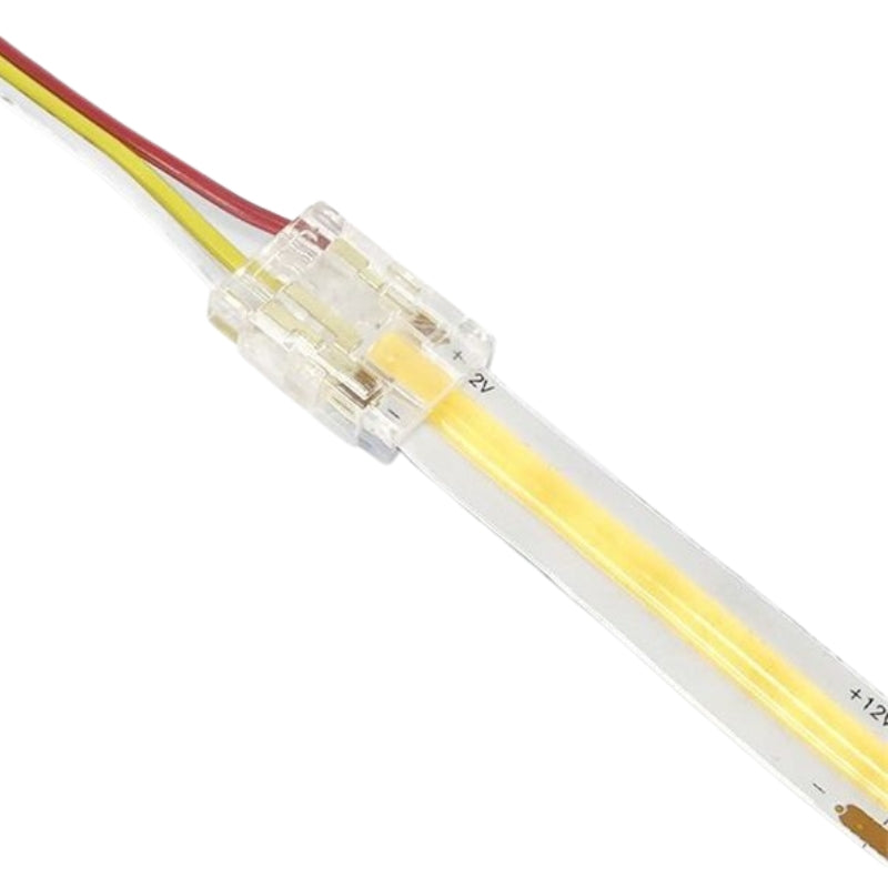 Connecteur Rapide avec Fil 10mm CCT pour Rubans LED COB CCT