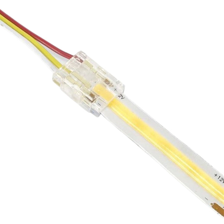 Connecteur Rapide avec Fil 10mm CCT pour Rubans LED COB CCT