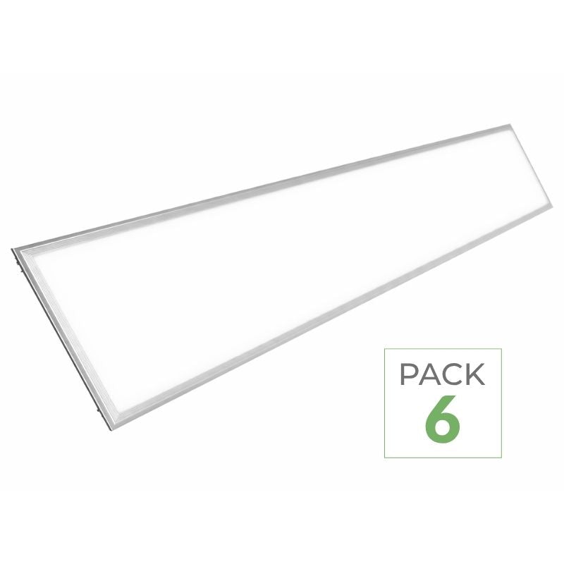 Pack de  6 - Panneau LED 120x30 29W Haut Rendement 137lm/W