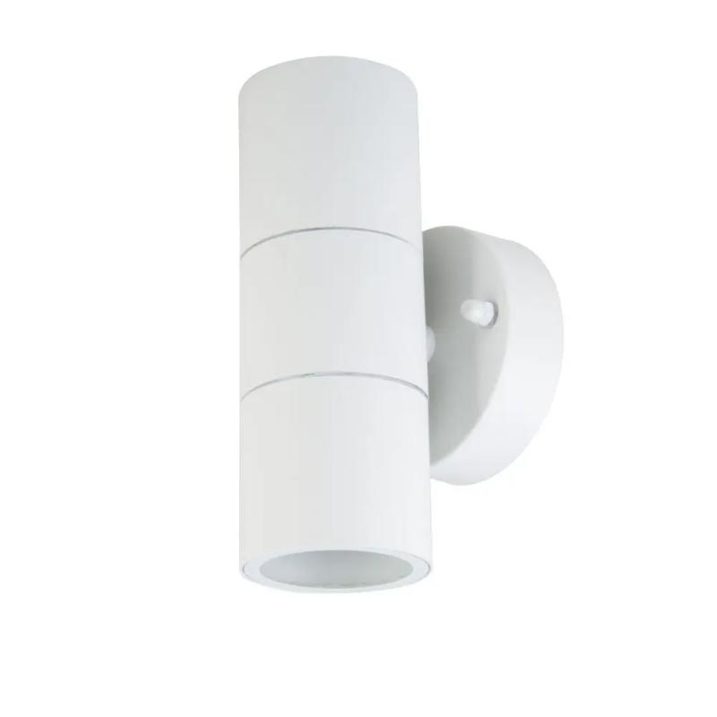 Applique Murale LED Blanc IP44 Double Faisceau GU10