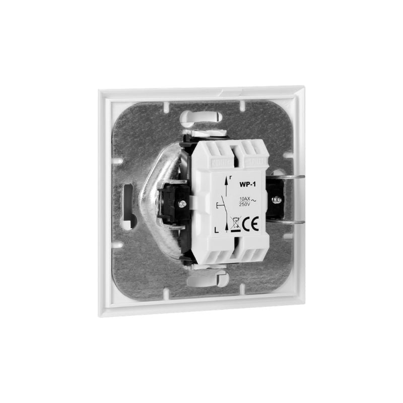 Interrupteur Mural Clasique Encastré 10A - Blanc