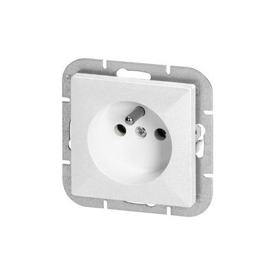 Prise Encastrée 2P+T 16A 250V - Blanc