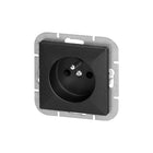Prise Encastrée 2P+T 16A 250V - Noir