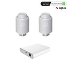 Set 2 Slimme Thermostaatknoppen + ZigBee Ethernet