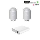Kit 2 Têtes Thermostatiques Connectées + ZigBee Ethernet