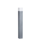 Poste LED Exterior 80cm GRIS IP54 Aluminio