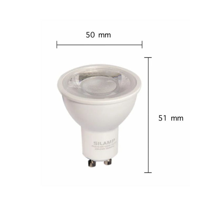 Ampoule LED GU10 Dimmable 8W 220V SMD2835 PAR16 60° (Pack de 10)