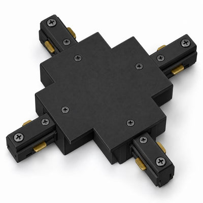 Connecteur X Rail Encastrable Monophasé Noir