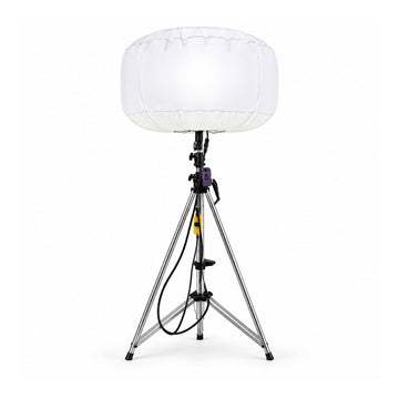 Ballon Lumineux LED 800W 100000 lm sur Mât Télescopique 4,30m