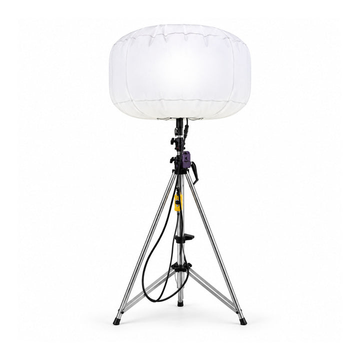 Ballon Lumineux LED 800W 100000 lm sur Mât Télescopique 4,30m
