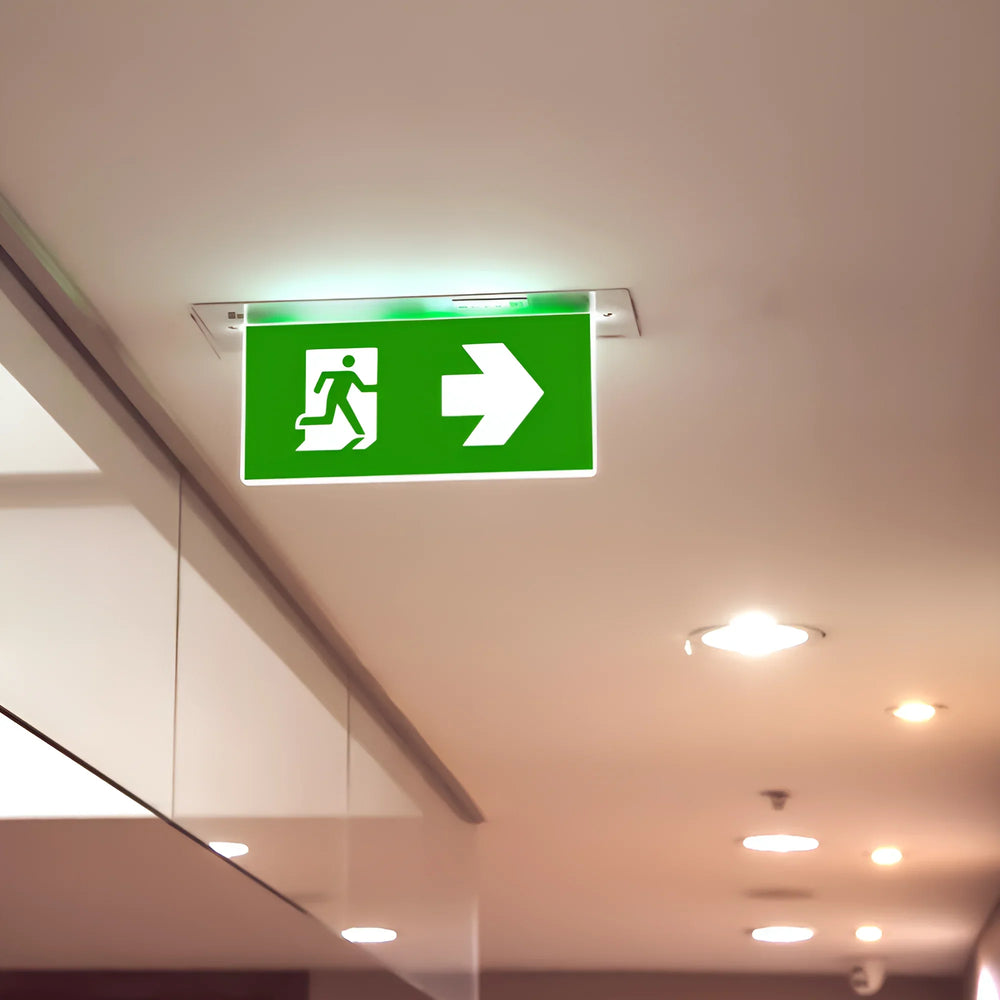 Bloc de Secours LED Encastré Évacuation 2W IP20 Blanc