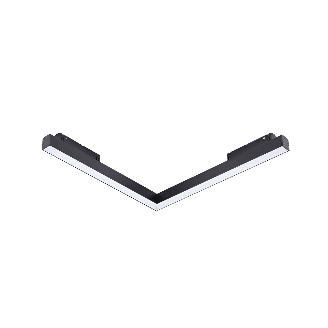 Linéaire LED 30cm 20W CCT pour Rail Magnétique 48V Noir