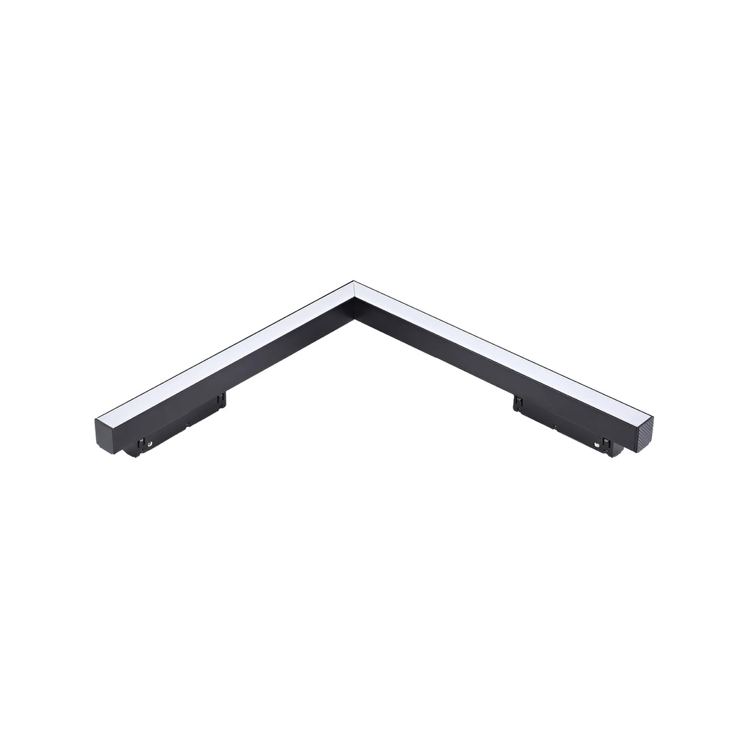 Linéaire LED 30cm 20W CCT pour Rail Magnétique 48V Noir