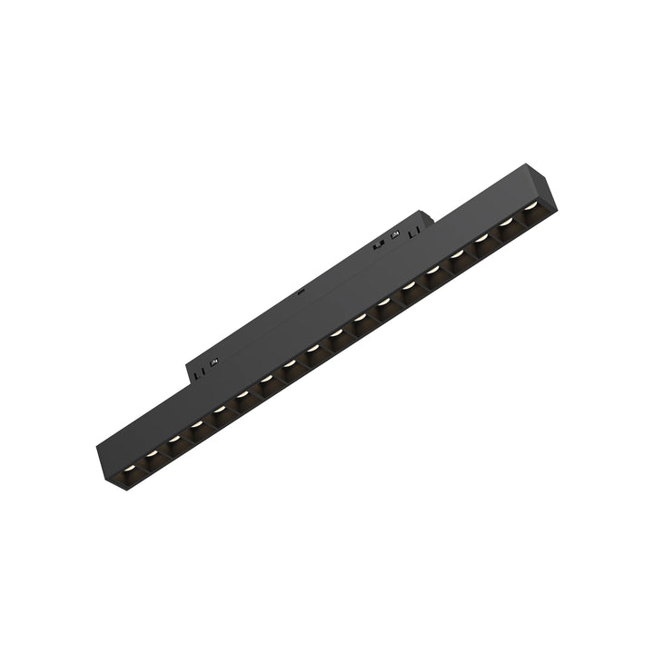 Linéaire Multi-Spots LED Connecté Tuya 33cm 18W pour Rail Magnétique 48V Noir