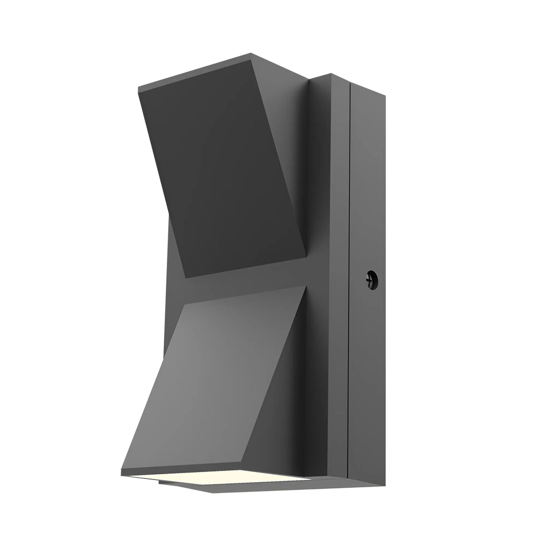 Applique Murale LED Double Faisceau 2x6W IP65 CCT Gris