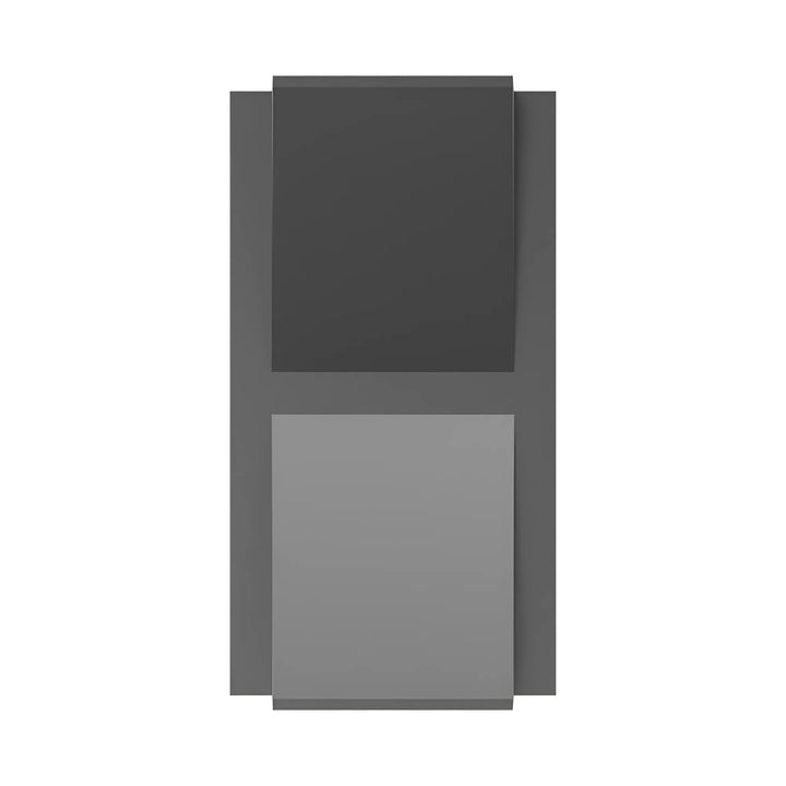 Applique Murale LED Double Faisceau 2x6W IP65 CCT Gris