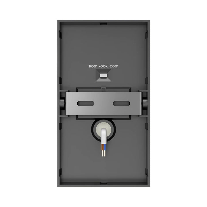Applique Murale LED Double Faisceau 2x6W IP65 CCT Gris