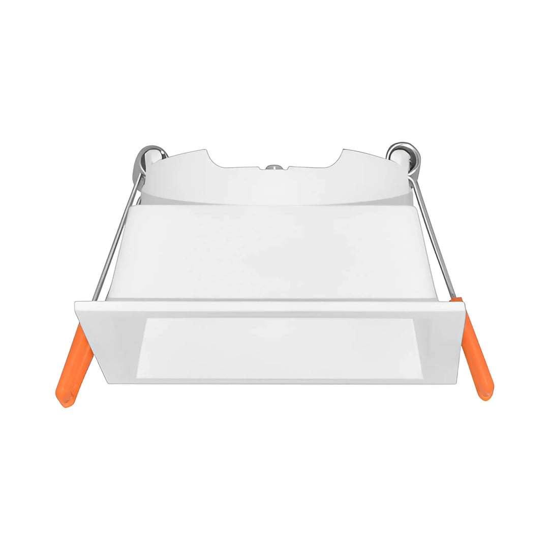 Support Spot Encastrable Carré Blanc