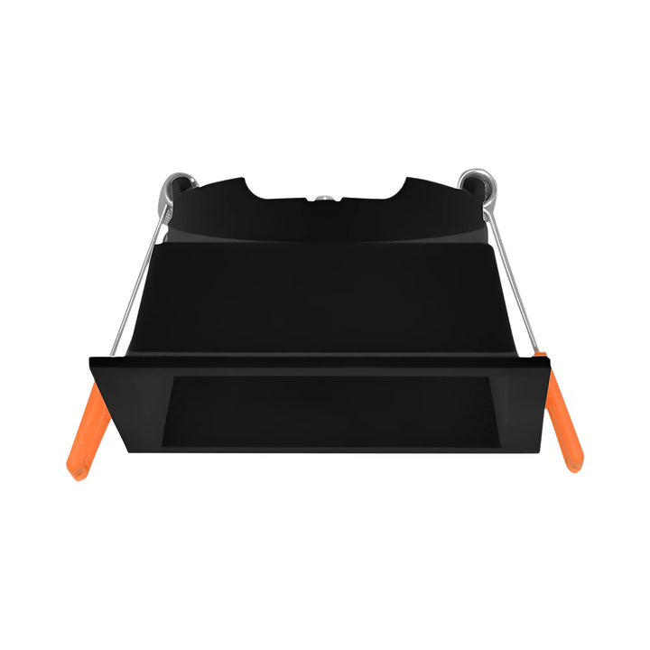 Support Spot Encastrable Carré Noir