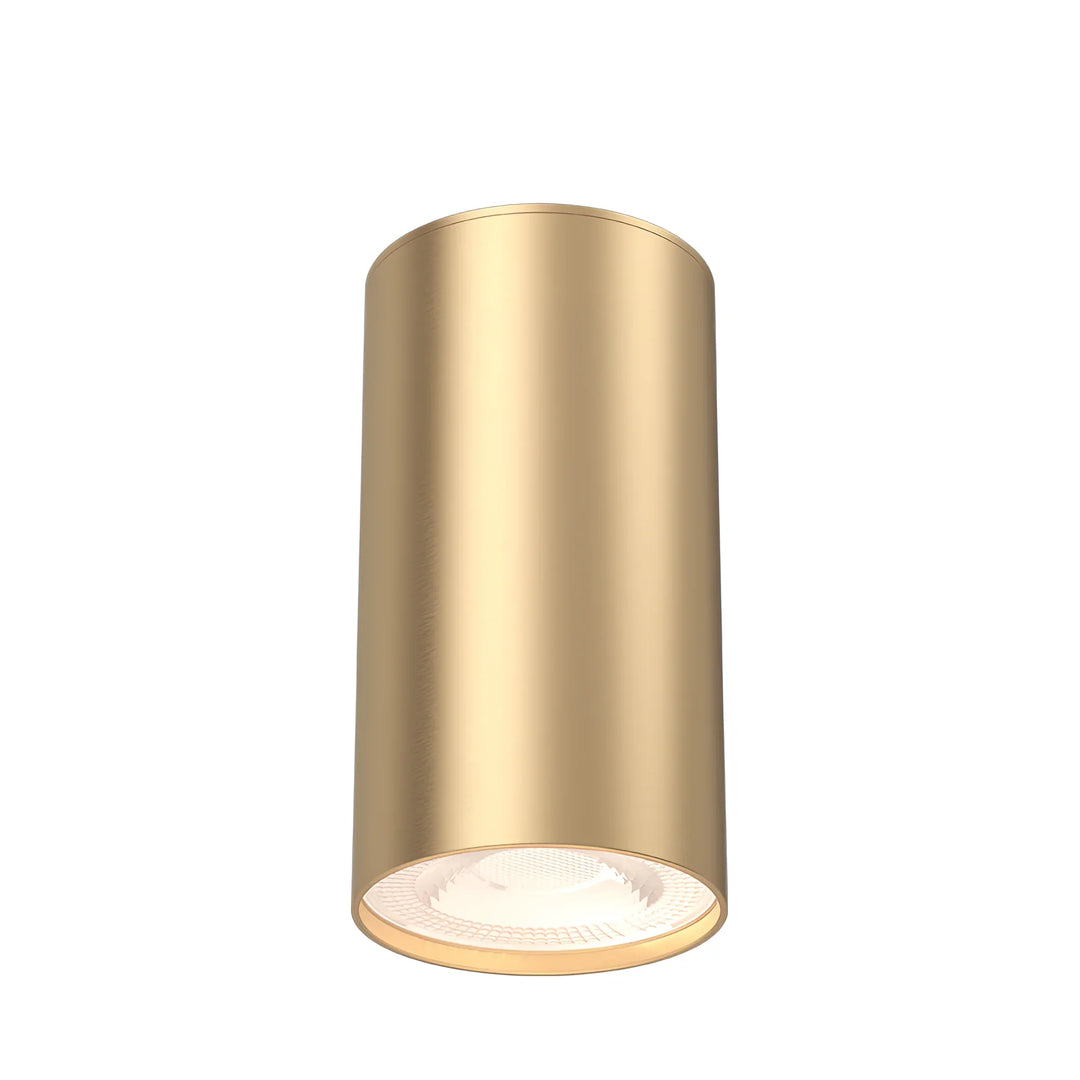Spot en Saillie Rond Or pour Ampoule GU10