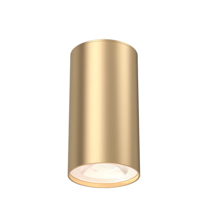Spot en Saillie Rond Or pour Ampoule GU10