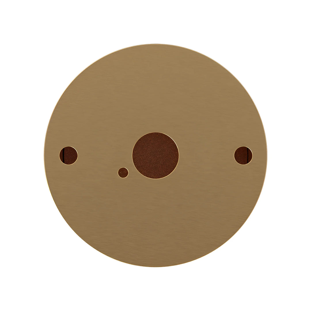 Spot en Saillie Rond Or pour Ampoule GU10