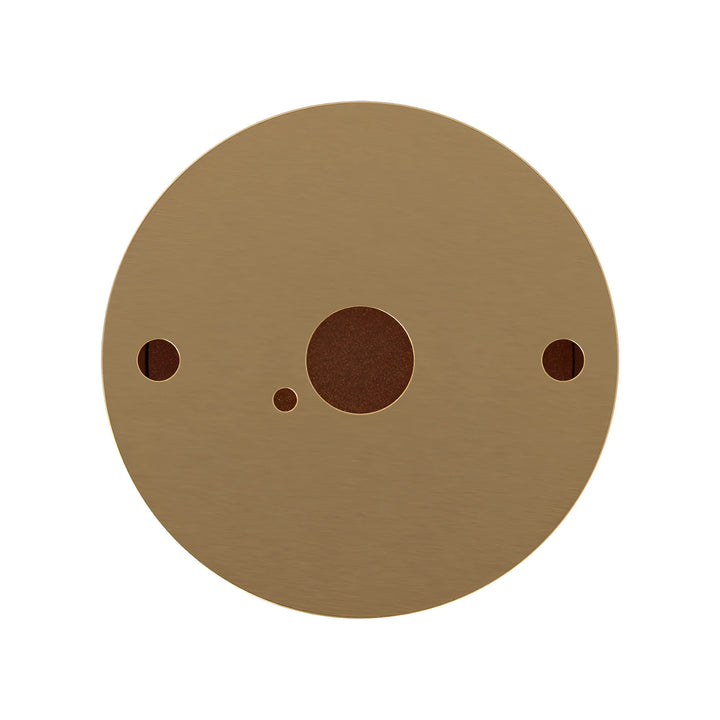 Spot en Saillie Rond Or pour Ampoule GU10