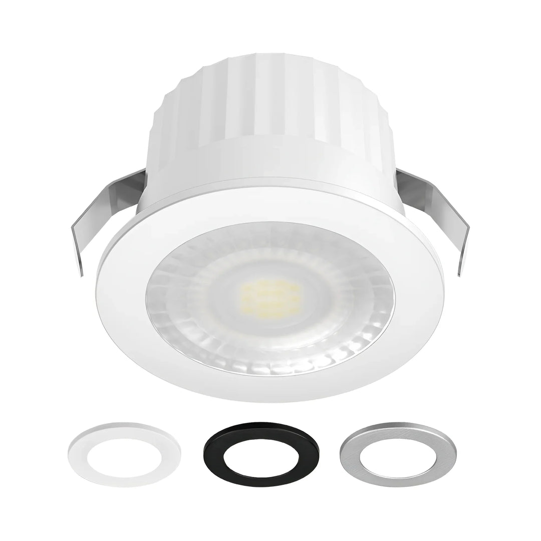 Mini Spot LED Encastrable 3W 38° IP54 CCT