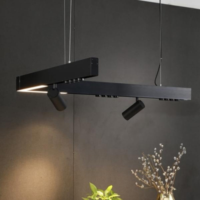 Rail Magnétique en Saillie 48V 1m Noir