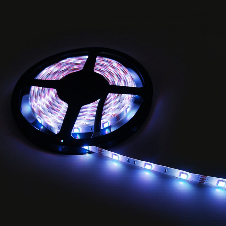 Bandeau LED RGB 12V 5m 5050 30LED/m IP44